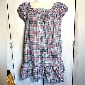 Anthropologie Embroidered Mini Dress Off-The-Shoulder Size 2X